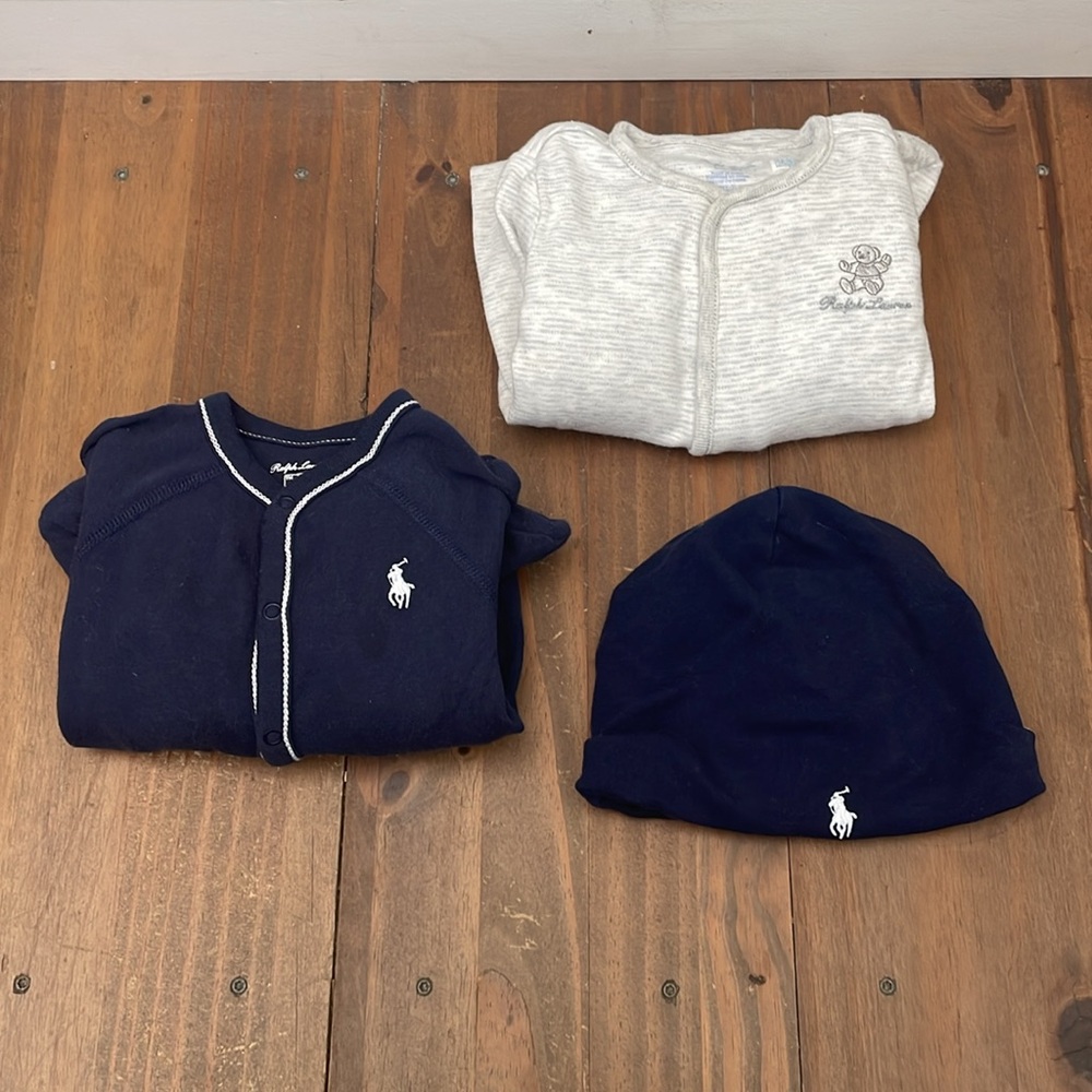Ralph Lauren Baby Onesie Bundle | Size: 9 months |